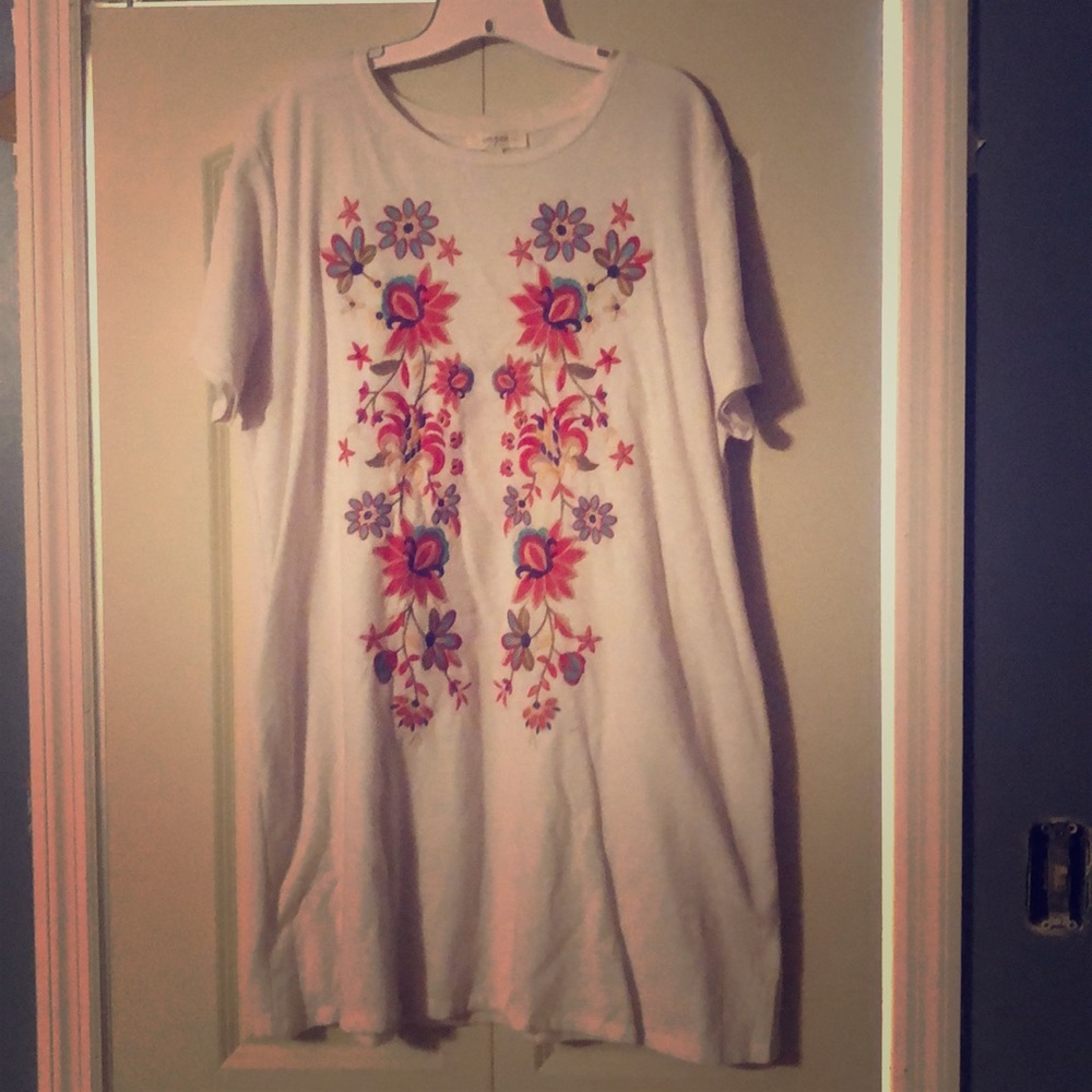 Embroidered dress